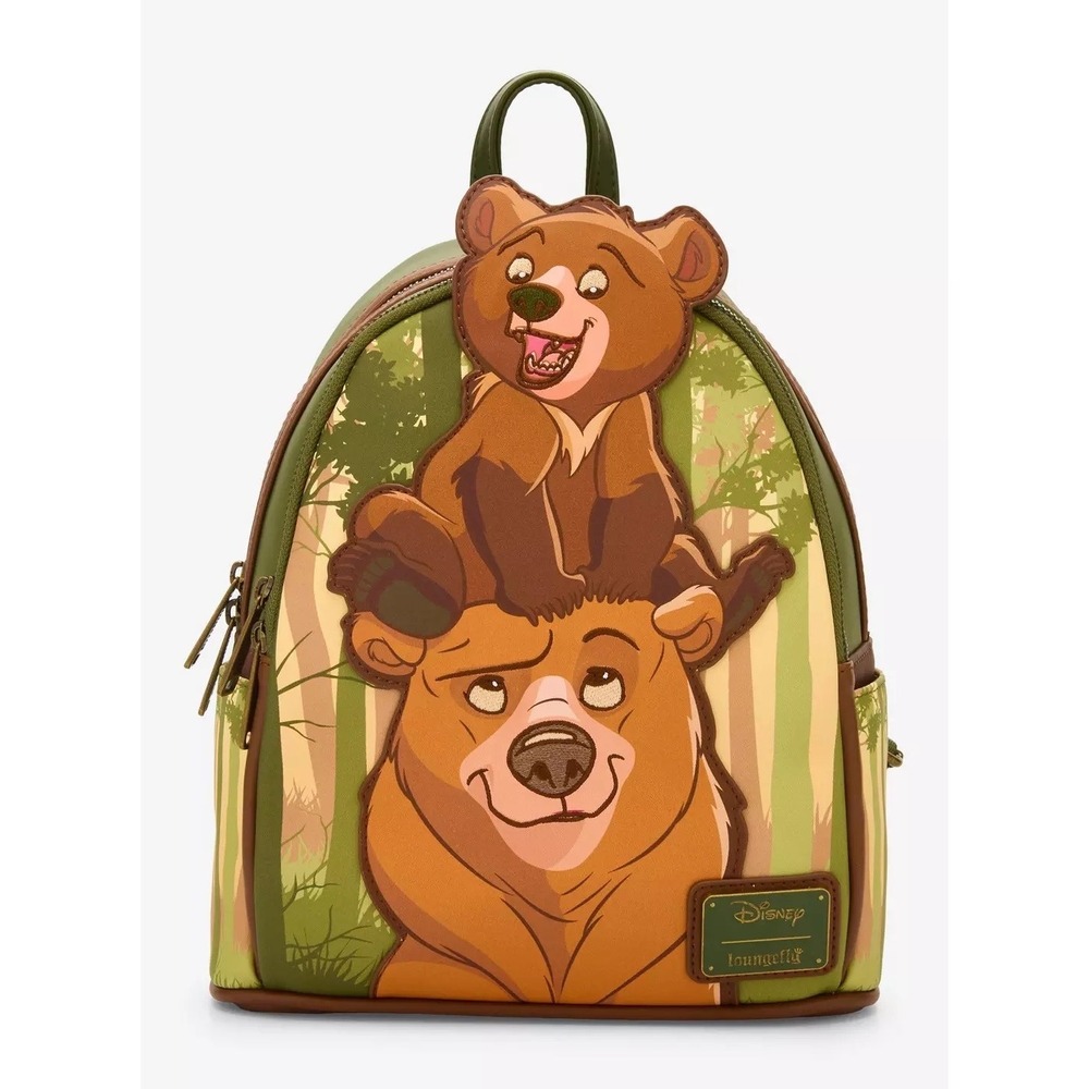 Loungefly Disney Brother Bear Koda & Kenai Mini Backpack NWT